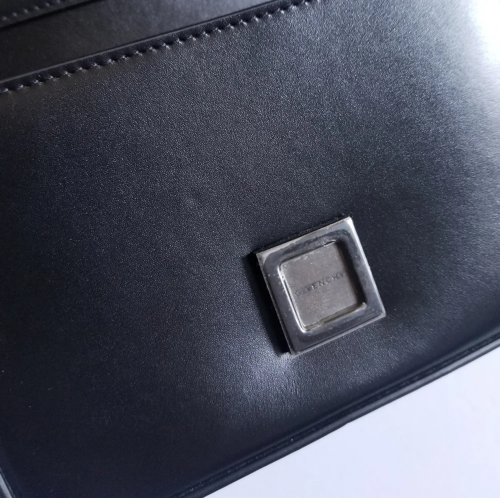 Givenchy Small Leather Crossbody Bag Black - Picture 7 of 14